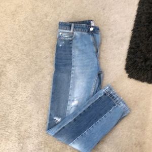 Free People 2 toned jeans